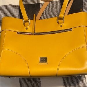 Dooney & Bourke Mustard Yellow Shoulder Bag